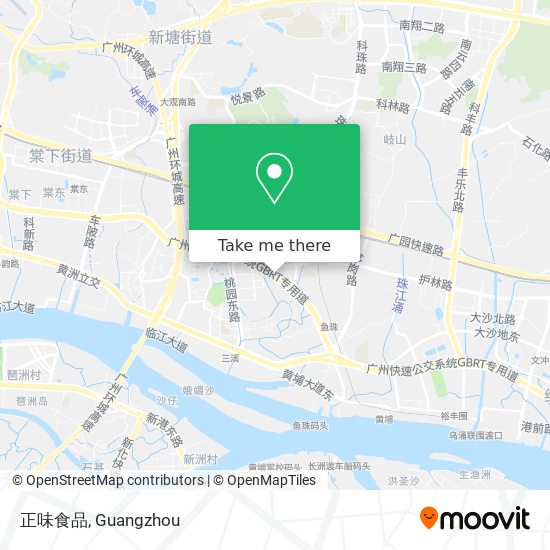 正味食品 map