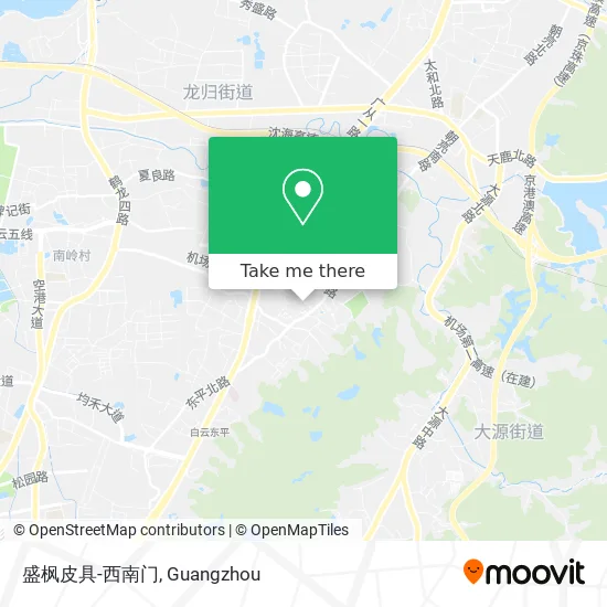 盛枫皮具-西南门 map