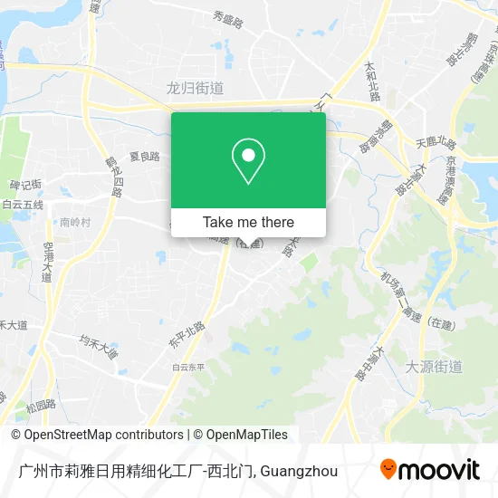 广州市莉雅日用精细化工厂-西北门 map