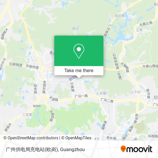 广州供电局充电站(欧岗) map