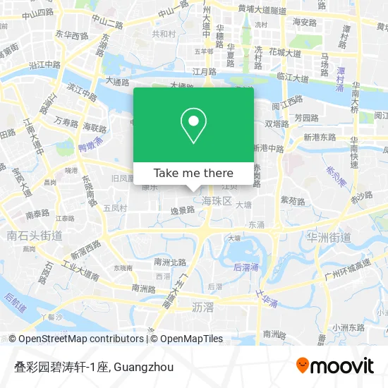 叠彩园碧涛轩-1座 map