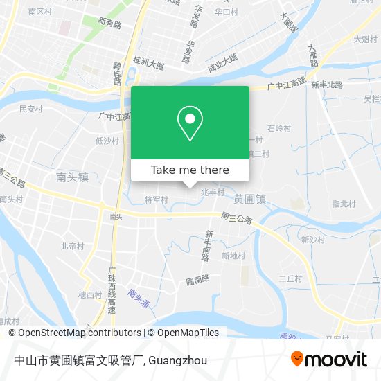 中山市黄圃镇富文吸管厂 map