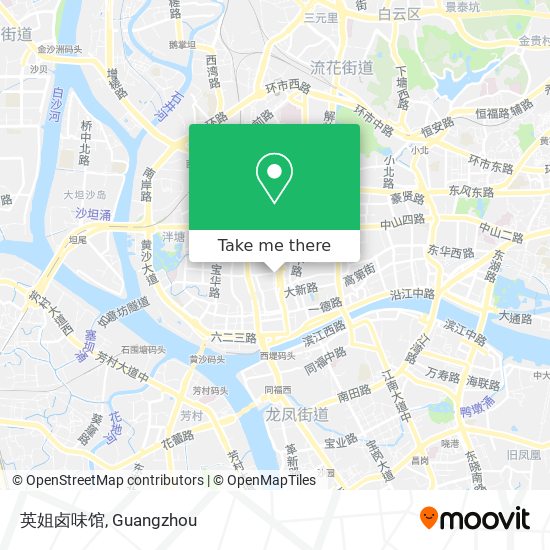 英姐卤味馆 map