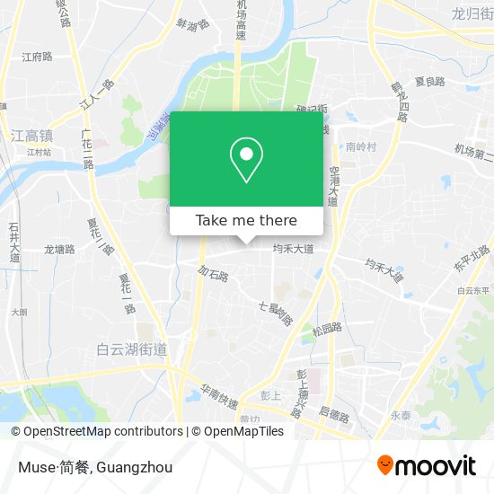 Muse·简餐 map