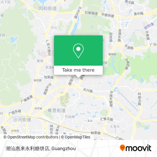 潮汕惠来永利糖饼店 map