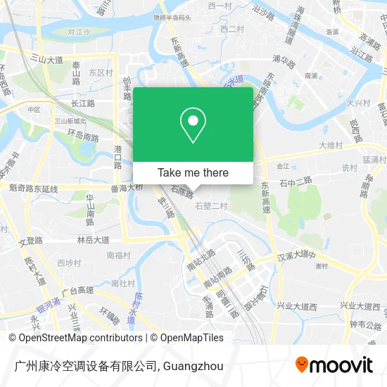 广州康冷空调设备有限公司 map