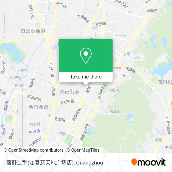 藤野造型(江夏新天地广场店) map