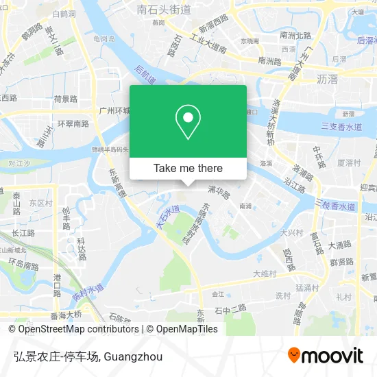 弘景农庄-停车场 map