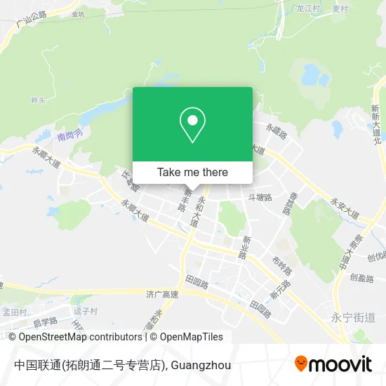 中国联通(拓朗通二号专营店) map