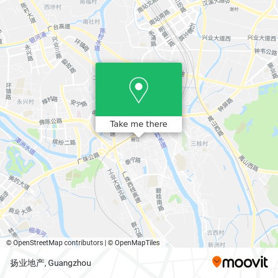 扬业地产 map