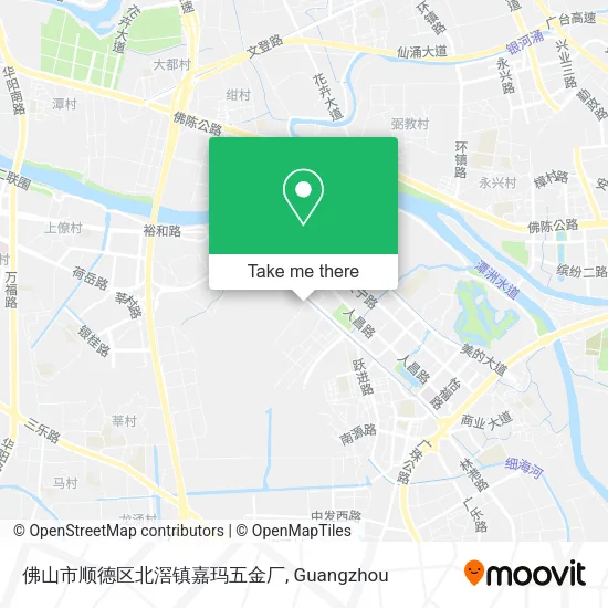 佛山市顺德区北滘镇嘉玛五金厂 map