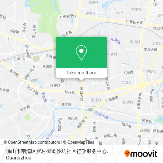 佛山市南海区罗村街道沙坑社区行政服务中心 map