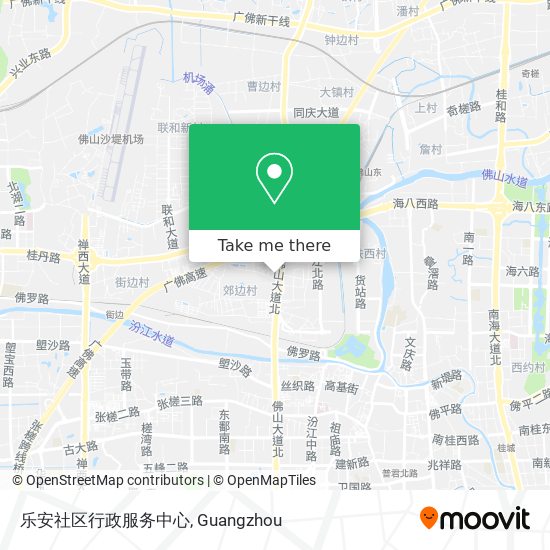乐安社区行政服务中心 map
