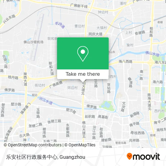 乐安社区行政服务中心 map