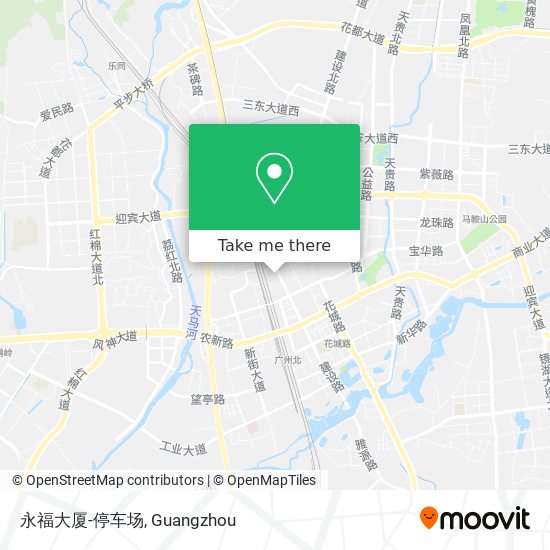 永福大厦-停车场 map