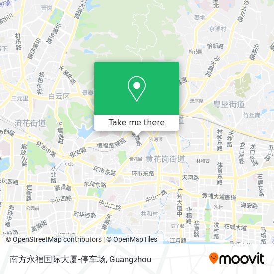 南方永福国际大厦-停车场 map