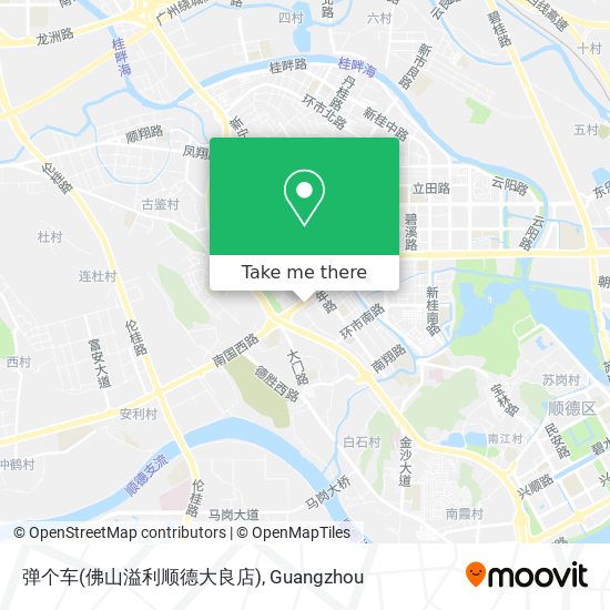 弹个车(佛山溢利顺德大良店) map
