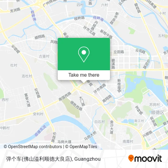 弹个车(佛山溢利顺德大良店) map