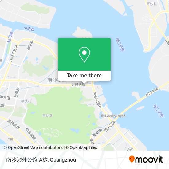 南沙涉外公馆-A栋 map