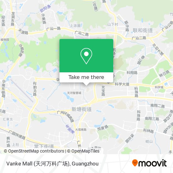Vanke Mall (天河万科广场) map