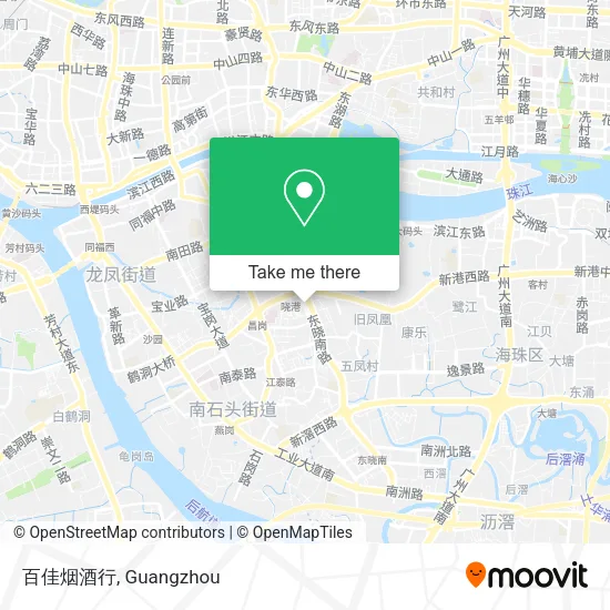 百佳烟酒行 map