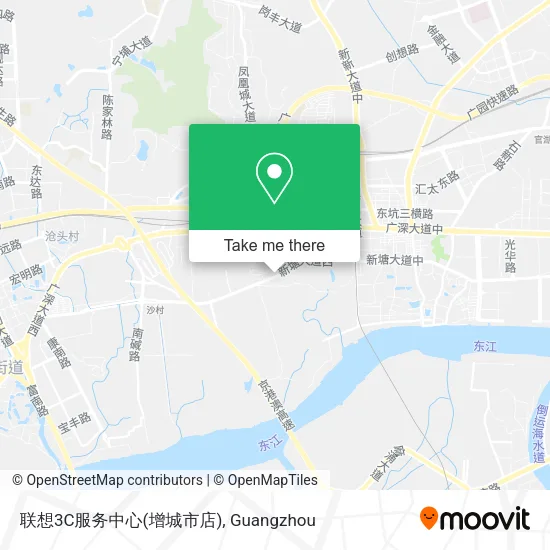联想3C服务中心(增城市店) map