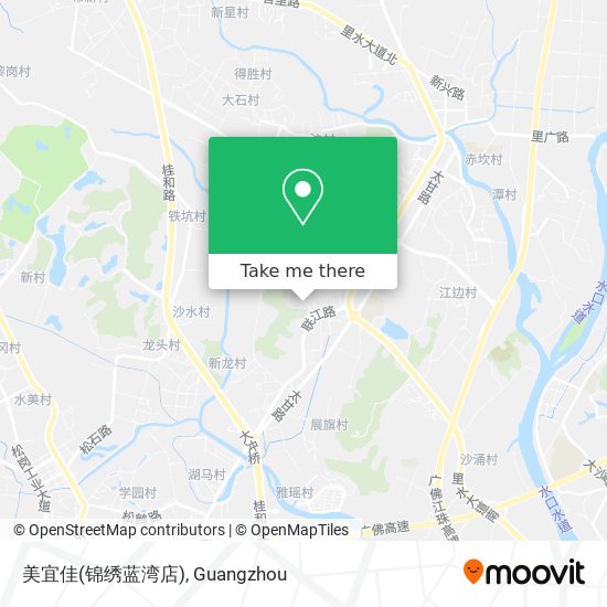 美宜佳(锦绣蓝湾店) map