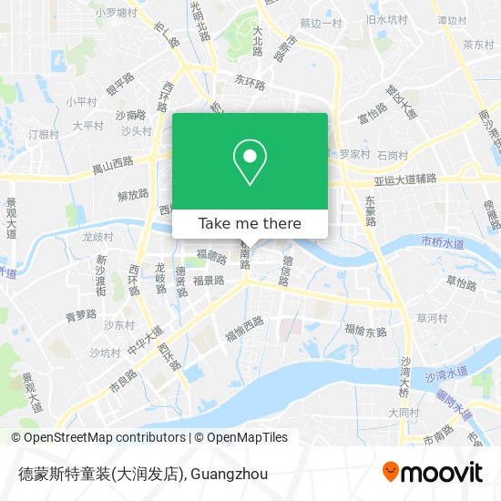 德蒙斯特童装(大润发店) map