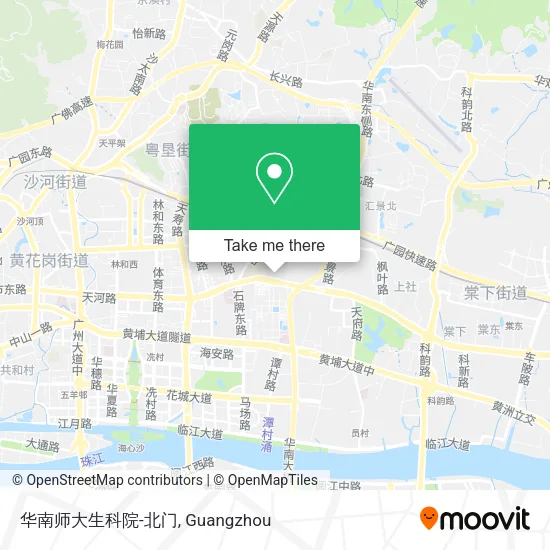 华南师大生科院-北门 map