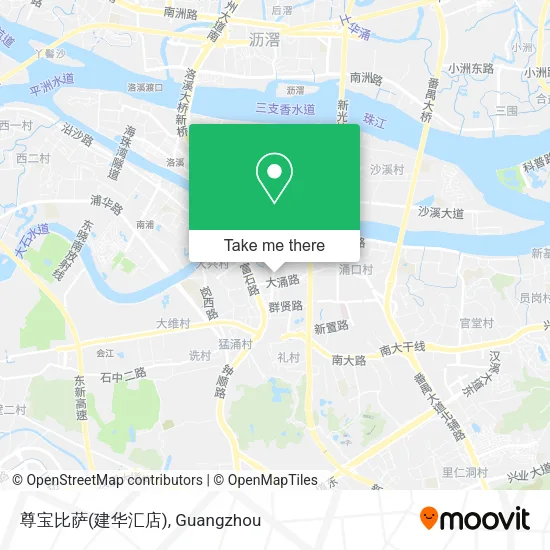 尊宝比萨(建华汇店) map