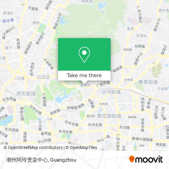 潮州阿玲烫染中心 map
