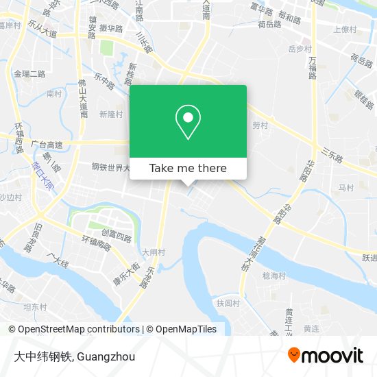大中纬钢铁 map