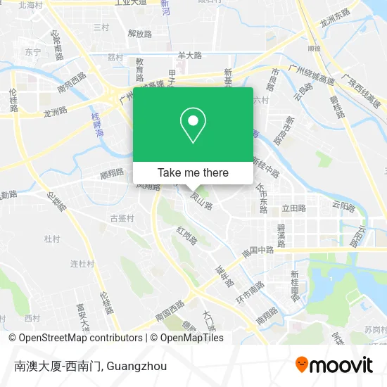 南澳大厦-西南门 map