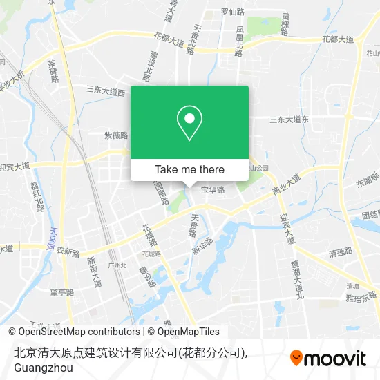北京清大原点建筑设计有限公司(花都分公司) map