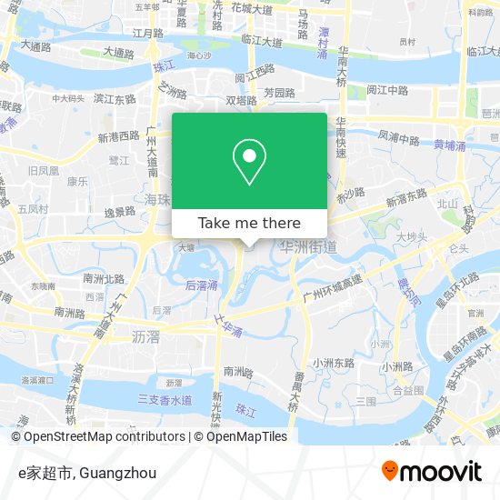 e家超市 map