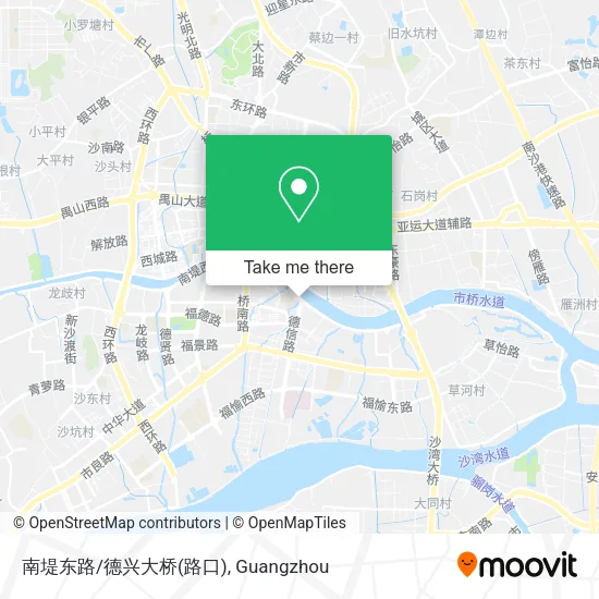 南堤东路/德兴大桥(路口) map
