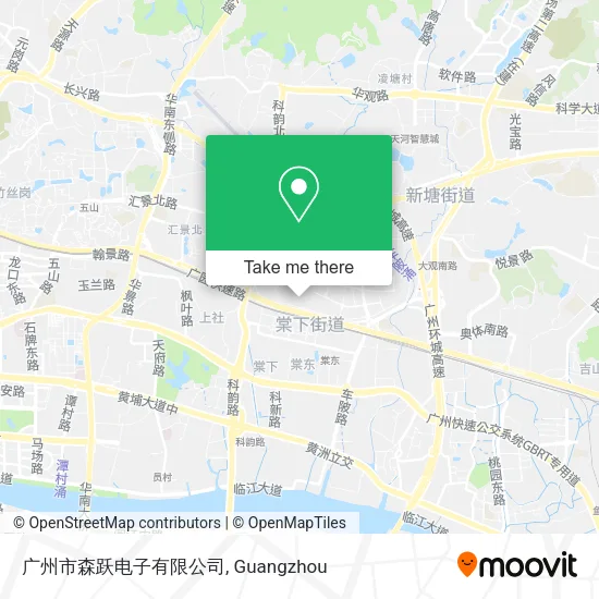 广州市森跃电子有限公司 map