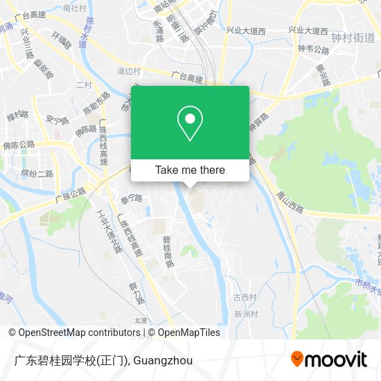 广东碧桂园学校(正门) map