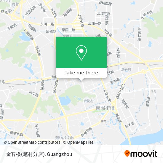金客楼(笔村分店) map