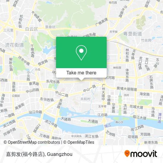 嘉剪发(福今路店) map