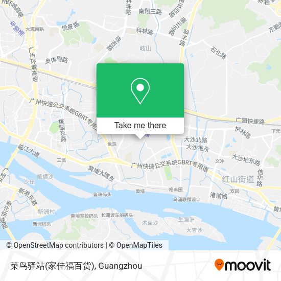 菜鸟驿站(家佳福百货) map