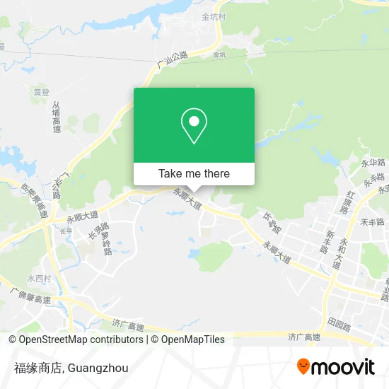 福缘商店 map