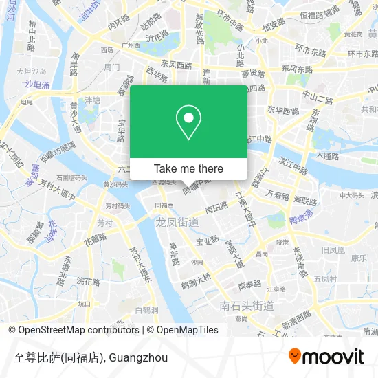至尊比萨(同福店) map