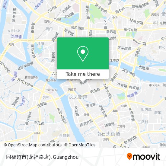 同福超市(龙福路店) map