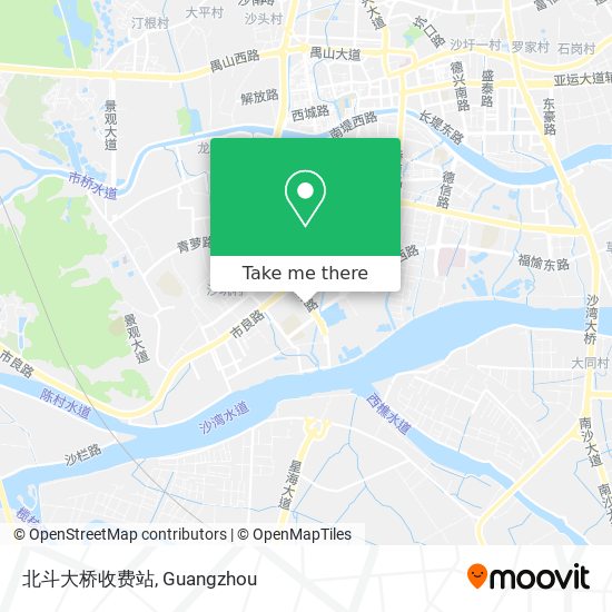 北斗大桥收费站 map