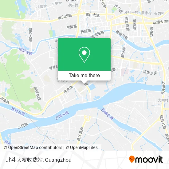 北斗大桥收费站 map