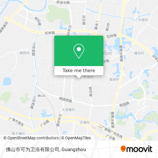 佛山市可为卫浴有限公司 map