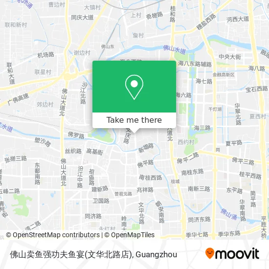 佛山卖鱼强功夫鱼宴(文华北路店) map