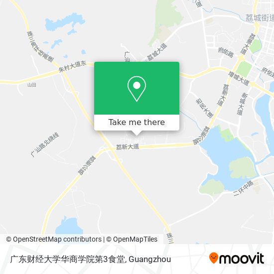 广东财经大学华商学院第3食堂 map