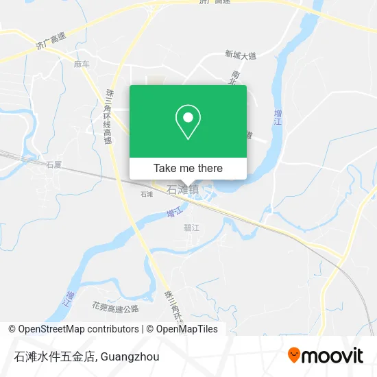 石滩水件五金店 map